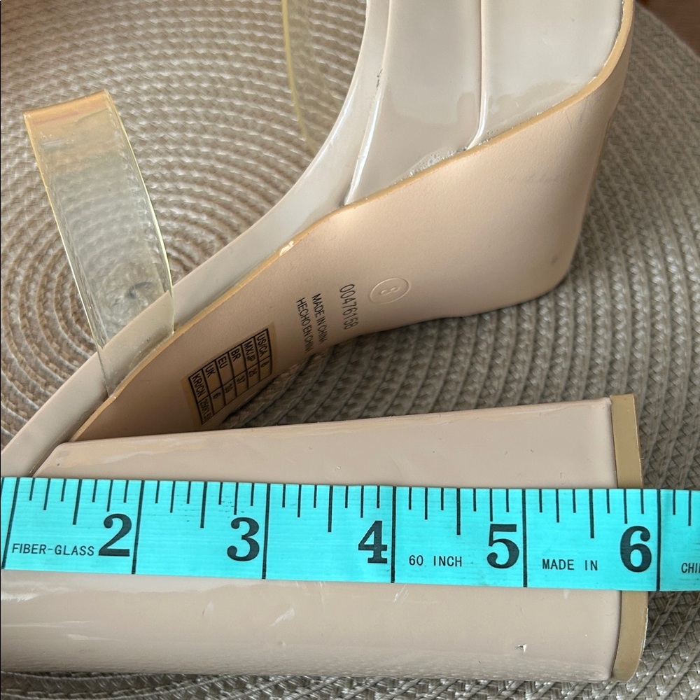 Transparent Platform Heels - image 6
